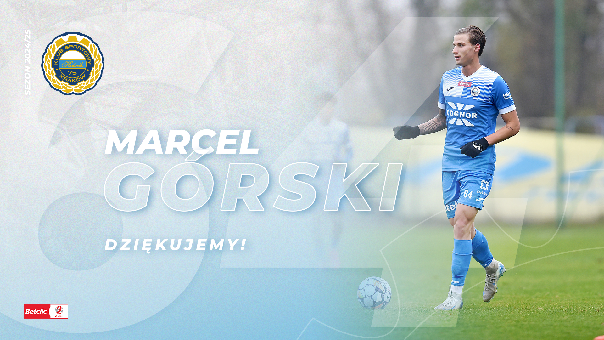 Marcel Górski opuszcza Suche Stawy